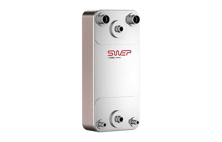 Паяный пластинчатый теплообменник SWEP DP300