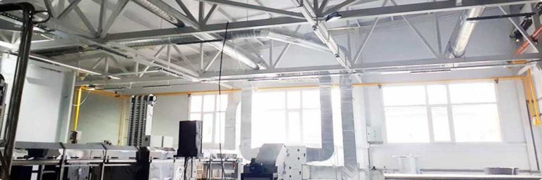 Система ОВіК цеху з виробництва вафельної продукції КФ «Східні ласощі»