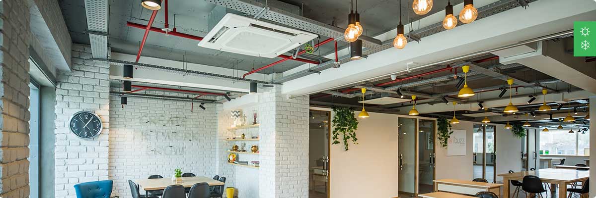 Система кондиціювання для офісного приміщення до 200 м² Система кондиціювання для офісного приміщення до 200 м²