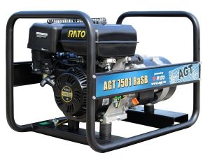 Генератор бензиновий AGT 7501 RaSB (5,12 кВт)