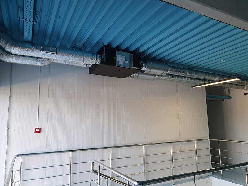 Система ОВіК офісно-складського комплексу ТОВ «Сузір'я»