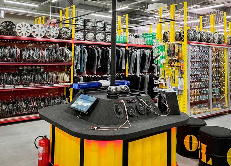 Система ОВіК складу-магазину автомобільних запчастин і аксесуарів Auto Baza Система опалення, вентиляції та кондиціонування складу-магазину автомобільних запчастин і аксесуарів Auto Baza