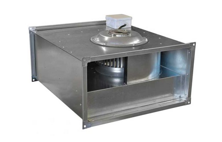 Прямоугольный канальный вентилятор Aerostar SVF 80-50/40-6D