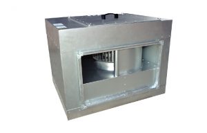 Прямоугольный канальный вентилятор Aerostar SBV 40-20/20-4E