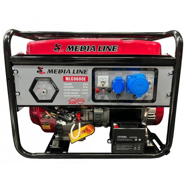 Генератор бензиновый AGT MLG9000E/2 (6,4 кВт)