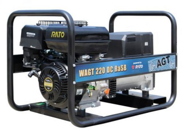 Сварочный бензиновый генератор AGT WAGT 220 DC RaSB (5,2 кВт)