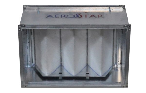 Фільтр повітряний касетний кишеньковий Aerostar SCF 100-50