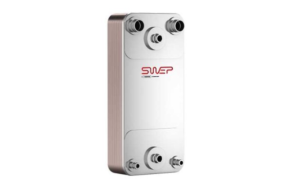 Паяний пластинчастий теплообмінник SWEP DV300